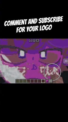 I MADE MY SUBSCRIBER LOGO ❤️#minecraft #shortsfeed #shorts