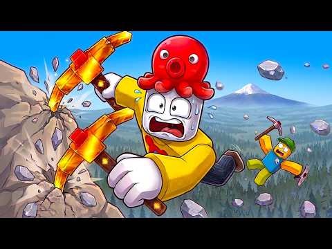 Climbing 1,000,000M with a Pickaxe in Roblox