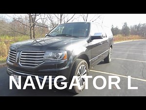 2016 Lincoln Navigator L Large SUV | Full Rental Car Review and Test Drive