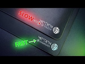 Great Budget Gaming Mousepad Lineup! Fantech Motion Tsuchi and Kaminari Review! Slow vs. Fast