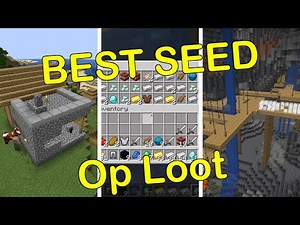 BEST OP Loot Survival/Hardcore/Speedrun Seed for Java 1.20 - 1.20.4 | Minecraft