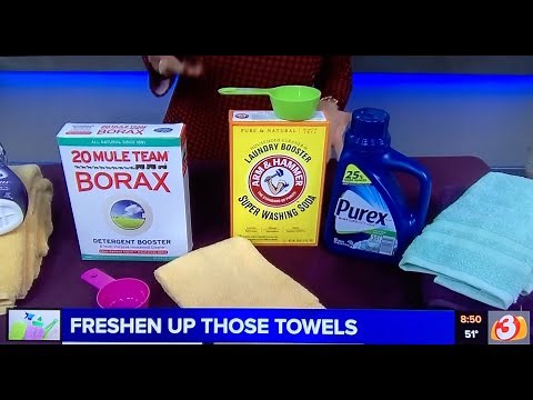 CLEANING your TOWELS - Queen Of Clean Cleaning Tip Video