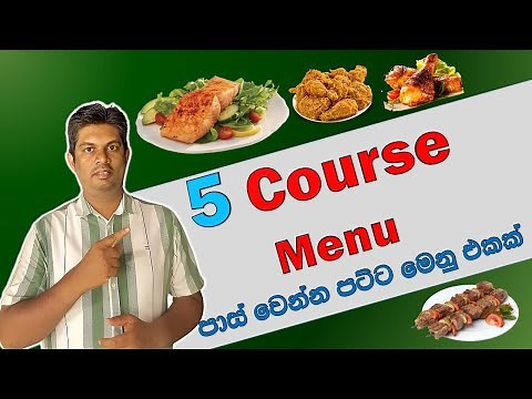 Best 5 Course Menu for the New Chef // How to Set a Table for a 5 Course Meal?