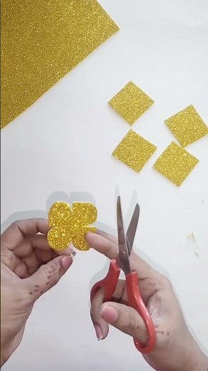 Waoo very easy glitter flowers diy, #creativeideas #diycrafts #3d #flowers #crafts