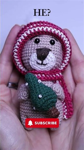 Crochet This Free Winter Bear – The Cutest Gift for Kids!