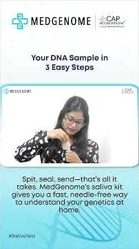 Your DNA Sample in 3 Easy Steps