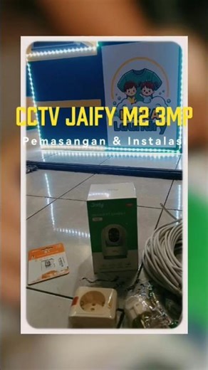 Pemasangan & Instalasi CCTV Jaify M2 3MP #trendingshorts #cctvberkualitas #cctvsidoarjo #fyp #jaify