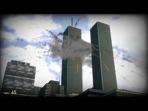 Twin Towers Attack in Garry's Mod