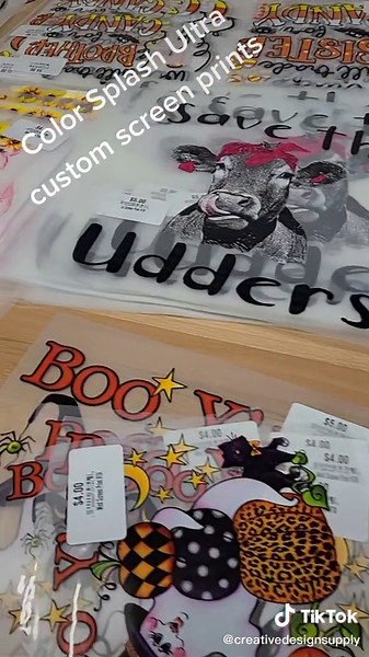 Color Splash Ultra Custom Screen Prints Designs