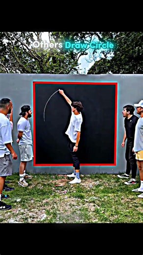 others drawing circle vs this one☠️ #shorts #edit #drawing #circle #sigma #usashorts #trollface