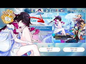 🔴Columbina Chegou! Hj tem C6R5 TIROS Em BANNER! Gameplay Do Varka? | Genshin Impact 6.3