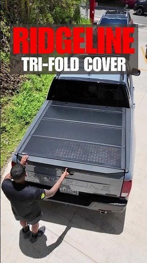 Honda Ridgeline Upgrade – Tri-Fold Bed Cover Installed