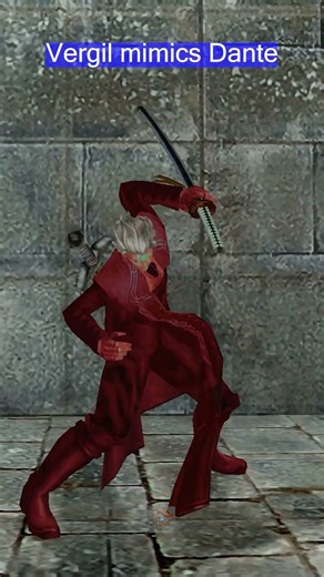 Dante mimics Vergil