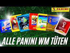 ALLE PANINI WM STICKER TÜTEN ÖFFNEN !! 😱🔥 (1998 - 2022)