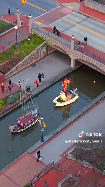 Sailing Through The Winter Solstice: Lighted Art Installation