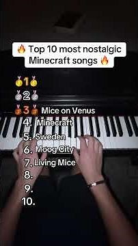 what’s your favorite nostalgic Minecraft songs? #piano #minecraftpiano #minecraft