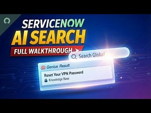 AI Search | ServiceNow AI Search Demo (A Complete Guide)