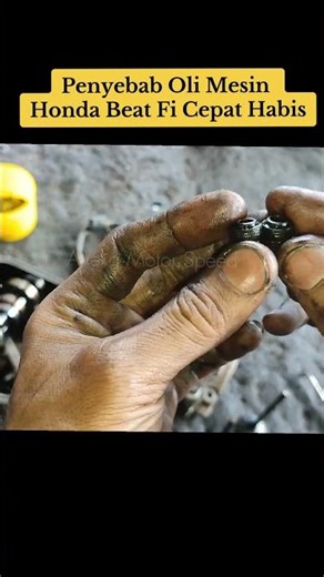 Causes of Honda Beat Fi 110 Engine Oil Running Out Quickly #tips #shorts #automotive #tutorial #b...