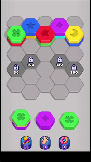 Hexa Sort Level 38 Gameplay on Android