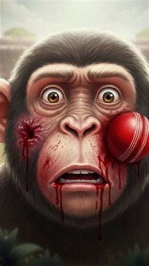 Monkey cricket match//monkey win the match// monkey bhalu match live