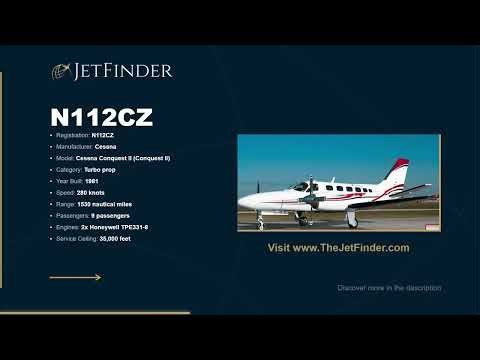 N112CZ Cessna Conquest II | Specs, Owner & History