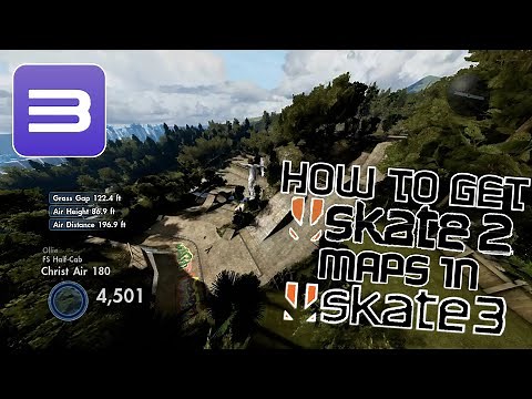 How to Get Skate 2 Maps in Skate 3 +My Settings (RPCS3 Tutorial)