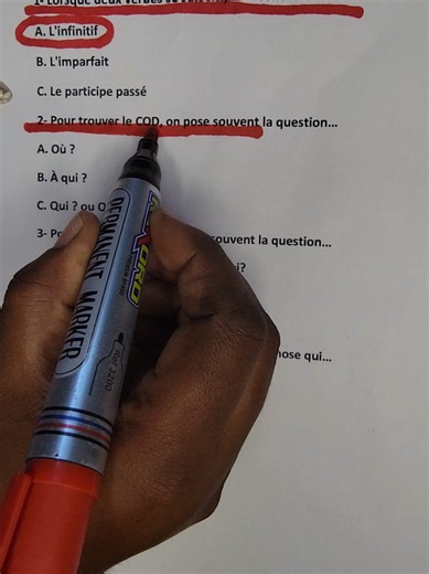 GRAMMAIRE FRANÇAISE #quiz #grammaire #quiztime #tiktokfrance #tiktokhaitienne🇭🇹🇭🇹