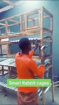 RABBIT FARMING: How to Construct Rabbit Cages