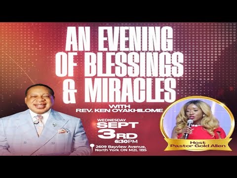 AN EVENING OF BLESSINGS AND MIRACLES WITH REVEREND KEN