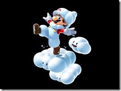 Cloud Mario Softly Steps Into Super Mario Galaxy 2