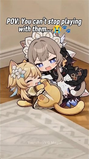 POV: You’re playing with little kittens 🐱