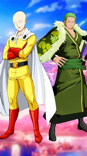 Saitama vs Zoro | A Broken Limiter vs Three Toothpicks 💀 #amv #saitama #zoro #animevs