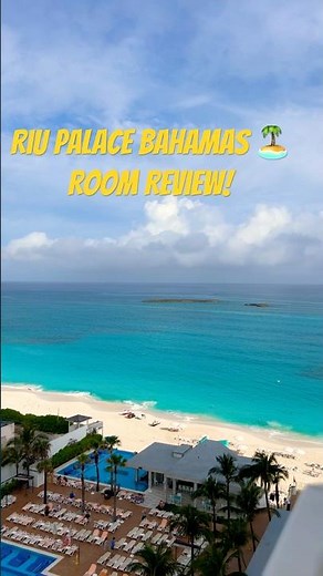 Riu Palace Bahamas 🏝️ Room Review! #BahamasResort #HotelTour #shorts #travel #riuhotels #vacation