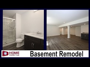 Basement Remodel with 2 Bedrooms and Full Bath | Basement Renovation / Remodeling Ideas
