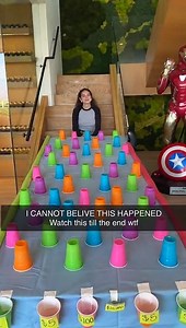 Natalie plays a $10,000 cup challenge! | David Dobrik