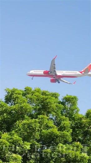 Air India Express Airbus A321 Landing At Delhi Flight From Guwahati to Delhi ✈️