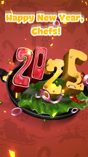 🎉 Happy New Year, Chefs! 🎉 What a fantastic year it’s been, filled with fun, delicious cooking, and gaming adventures—all thanks to you! 👩‍🍳🎮 We’re incredibly grateful to have you as part of our community, and we can’t wait to celebrate another amazing New Year with you! 🥳 ✨ As a special thank you, we’ve got a surprise waiting for you in the Community Hub! But hurry—this reward will only be available until January 1st at 6:00 PM EET! Don’t miss out! ⏳✨ Let’s keep the kitchen fires burning 