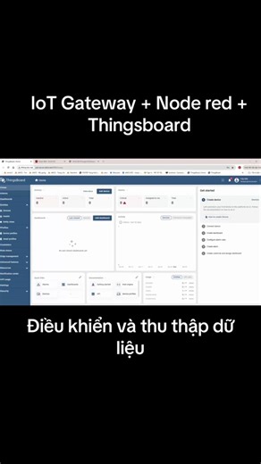Lập trình Nodered trên IoT Gateway với Thingsboard