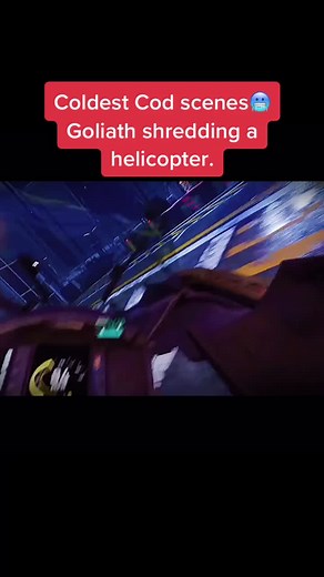 Coldest COD Scenes: Goliath Shredding a Helicopter