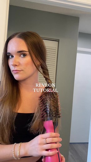 Revlon Blow Dry Brush Curling and Blowout Tutorial