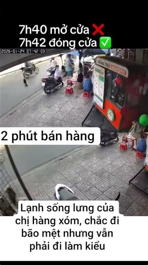 My neighbor scared me half to death.