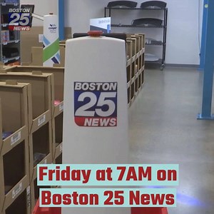 6.5K views · 22 reactions | Who checks these robots’ references?  Why one distribution center says a high-tech workforce is necessary this Christmas. Friday at 7am on Boston 25 Morning News | Boston 25 News | Facebook