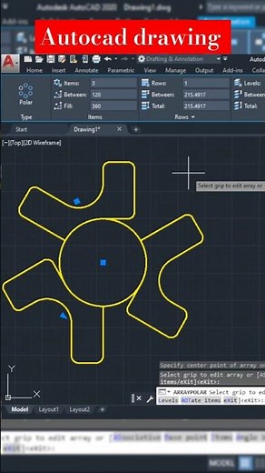 AutoCad Drawing Mechanical | Autocad 2d tutorial for beginners | Drawing | CAD by Ankit | #autocad
