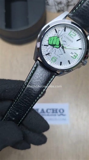 Reloj Citizen Eco Drive Marvel Hulk AW1431-24W Solar