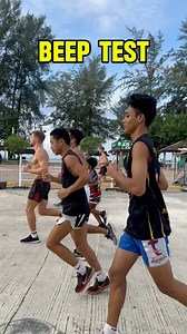 1.3K views · 23 reactions | Breaking you limits in the BEEP TEST. Every run is a challenge that builds your endurance! | Khun Suek Muay Thai | Facebook
