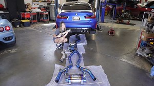 How I installed titanium exhaust on my BMW G80