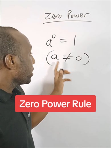 Understanding the Zero Power Law in Mathematics