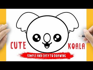 HOW TO DRAW A KOALA | DRAW A FACE