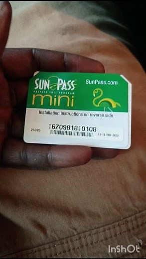 sunpass mini install