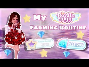 MY ROYALE HIGH 2025 FARMING ROUTINE